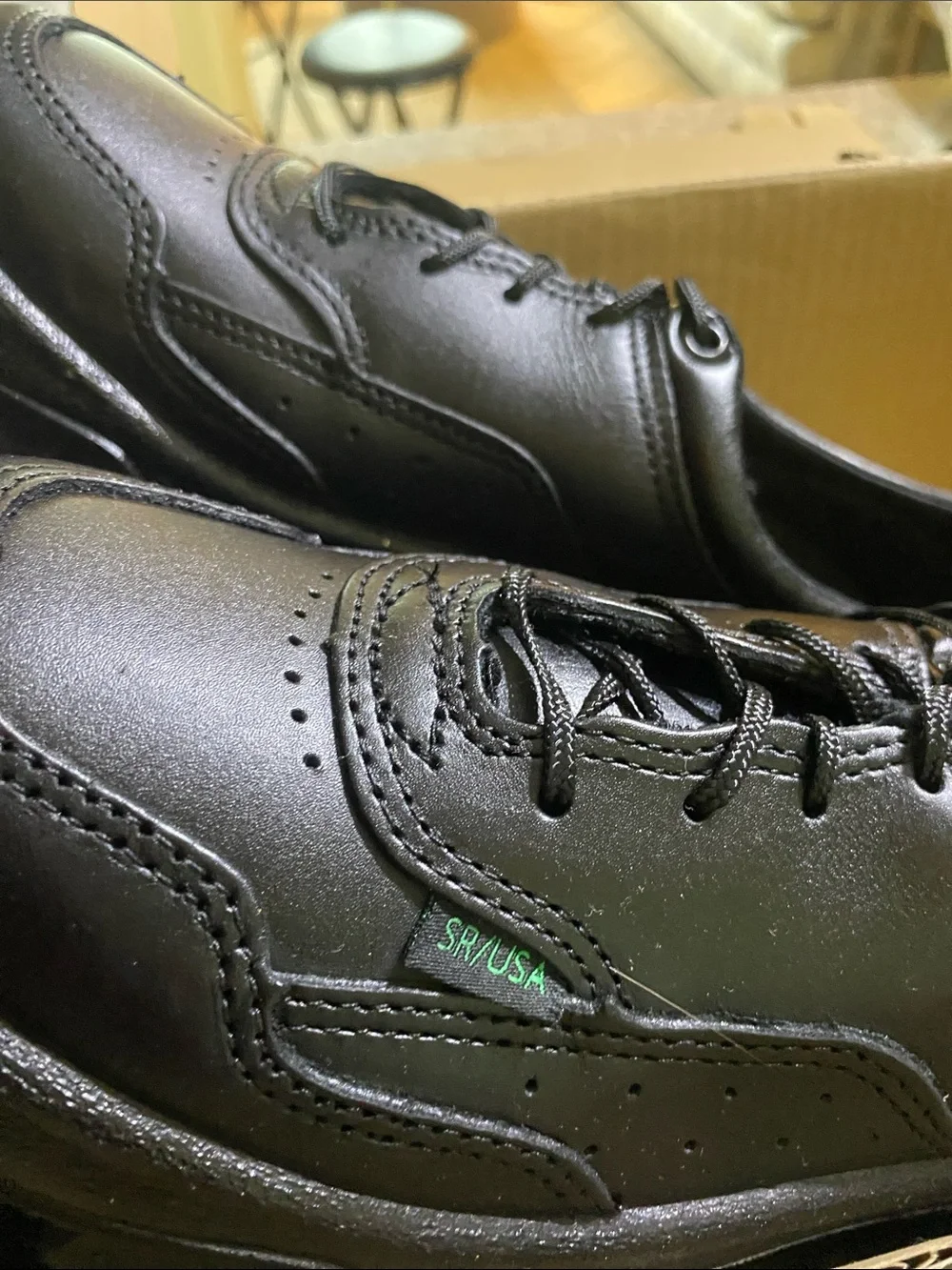 Rocky Black Men's Lace-Up Oxfords